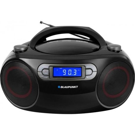 Blaupunkt Boombox BB18BK FM PLL-CD - MP3 USB-Clock-Alarm - 59017505035