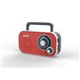 CR 1140r Radio portable rouge