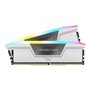 Corsair Vengeance RGB DDR5 64 Go (2 x 32 Go) 5600 MHz CL40 - Blanc - K