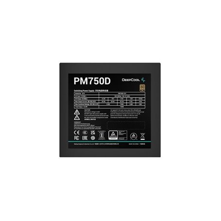 PM750D 750W, alimentation PC noir, 3x PCIe, 750 watts