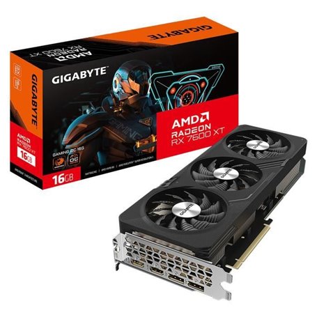 Gigabyte Radeon RX 7600 XT GAMING OC 16G - 16 Go GDDR6 - Dual HDMI/Dua