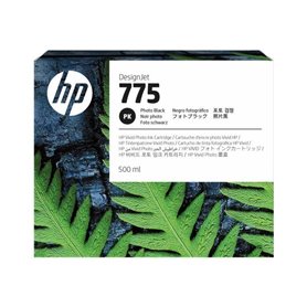 Cartouche d'encre - HP Inc. - HP 775 - photo noire - original - Design