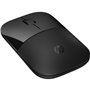 HP Z3700 - Souris - optique - 3 boutons - sans fil - 2.4 GHz, Bluetoot