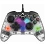 Jeux VidéoProduits dérivés-GamePad RGB Transparent XBOX - Snakebyte