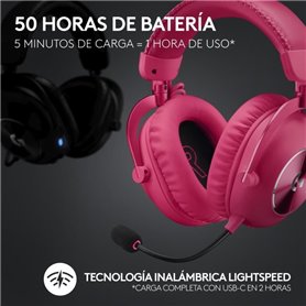 PRO X 2 LIGHTSPEED WL Headset - MAGENTA