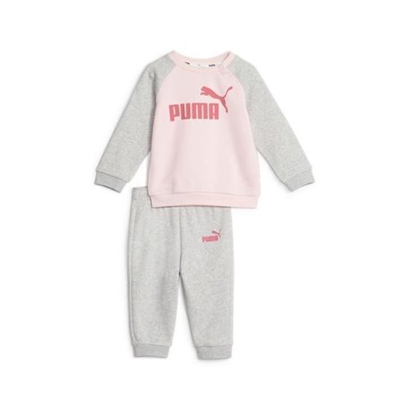 PUMA Minicats Ess Raglan Jogger FL Survêtement -  Rose givr- -  74 Mix