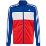 Adidas B Tiberio TS Survêtement, Bleu-Blanc-Blanc, 4 ans Garçon