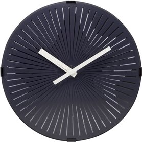 NeXtime - Horloge murale- Ø 30 cm  Plastique  Horloge avec mouvement