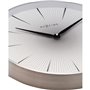 NeXtime - Horloge murale - Ø 40 cm - Métal - Blanc - '2 Seconds'