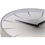 NeXtime - Horloge murale - Ø 40 cm - Métal - Blanc - '2 Seconds'