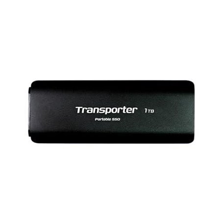 Transporter Portable SSD 1 To, SSD externe noir, USB-C 3.2 Gen 2 (10 G