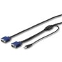 STARTECH StarTech.com Câble switch KVM USB VGA de 4,6 m pour consoles 