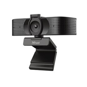 Trust Teza 4K Ultra HD Webcam, 3840x2160, avec 2 Microphones Intégrés 
