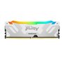 Kingston Fury Beast Blanc RVB 64 Go [2x32 Go 6000 MHz DDR5 CL32 DIMM] 