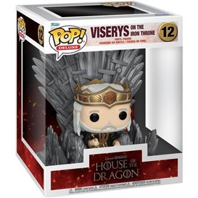 Figurine Funko Pop! Deluxe - House Of The Dragon - Viserys On Throne