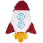 1 Piñata Fusée pour fête anniversaire enfant Astronaute 39 x 44cm REF/