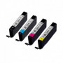 Canon Pack Cartouches INK CLI-571 (Cyan, Magenta, jaune, noir) 64,99 €