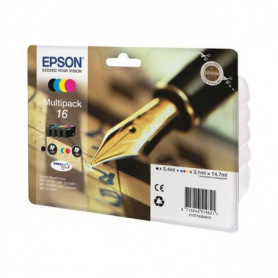 EPSON Multipack T1626 - Stylo Plume - Noir, Cyan, Magenta, Jaune 58,99 €