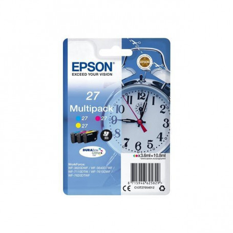 EPSON Multipack T2705 - Réveil - Cyan, Magenta, Jaune 54,99 €