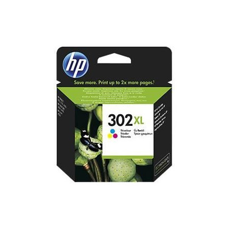 Cartouche HP 302XL Tricolore (F6U67A) 47,99 €