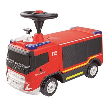 Smoby - Big Camion de Pompier lance a eau - Volant avec klaxon - Fonct