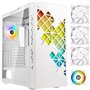 Boitier PC sans alimentation - BITFENIX Tracery ARGB (Blanc) - Moyen t