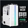Boitier PC sans alimentation - BITFENIX Saber Mesh (Blanc) - Moyen tou