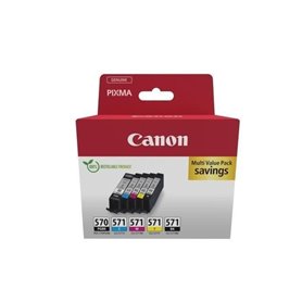 Multipack cartouches d'encre - CANON - PGI-570 Noir + CLI-571 Noir/Cya