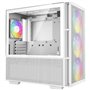 Boitier PC sans alimentation - DEEPCOOL CH560 (Blanc) - Moyen tour - F