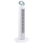 DAKOTA - Ventilateur colonne H74cm 50W blanc oscillant