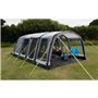 Tente de camping gonflabe - 6 places - KAMPA - Hayling 6 AIR - Gris et