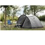 Tente de camping a arceaux - 5 places - KAMPA - Brighton 5 - Gris et n