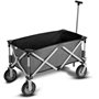 Chariot 4 roues - KAMPA - Trucker Trolley - Pliable - Gris