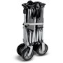 Chariot 4 roues - KAMPA - Trucker Trolley - Pliable - Gris