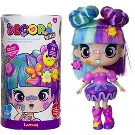 Poupée - LANSAY - 55102 - Decora Girlz - Minis Poupées Fashion a Perso