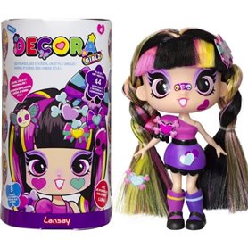 Poupée - LANSAY - 55103 - Decora Girlz - Minis Poupées Fashion a Perso