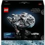 LEGO Star Wars 75375 Millennium Falcon, Set de Construction, Vaisseau 