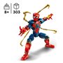 LEGO Marvel 76298 Figurine d'Iron Spider-Man a Construire Jeu de Rôle 