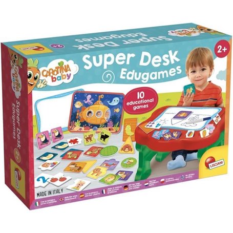 Table éducative pour tout-petits - LISCIANI - avec jeux variés et acti