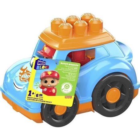 Voiture de course - MEGABLOKS - VEHICULE DE POLICE - 4 blocs - Multico