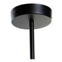 Suspension DKD Home Decor Marron Noir Bois Métal 220 V 50 W (50 x 50 x