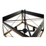 Suspension DKD Home Decor Marron Noir Bois Métal 220 V 50 W (50 x 50 x