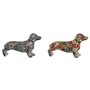 Figurine Décorative Home ESPRIT Multicouleur Chien méditerranéen 21 x 