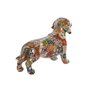 Figurine Décorative Home ESPRIT Multicouleur Chien méditerranéen 21 x 