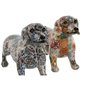 Figurine Décorative Home ESPRIT Multicouleur Chien méditerranéen 21 x 