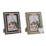 Cadre photo Home ESPRIT Noir Vert Naturel Aluminium Verre Bois MDF Sca