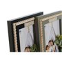 Cadre photo Home ESPRIT Noir Vert Naturel Aluminium Verre Bois MDF Sca