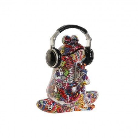 Figurine Décorative Home ESPRIT Multicouleur Grenouille 27 x 18 x 29 c