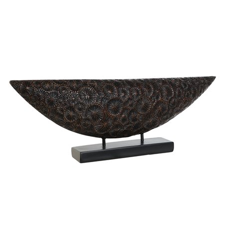 Figurine Décorative Home ESPRIT Marron Noir Colonial 66 x 8 x 23 cm