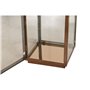 Lanterne Home ESPRIT Doré Métal Verre Moderne 20 x 20 x 55 cm (2 Pièce